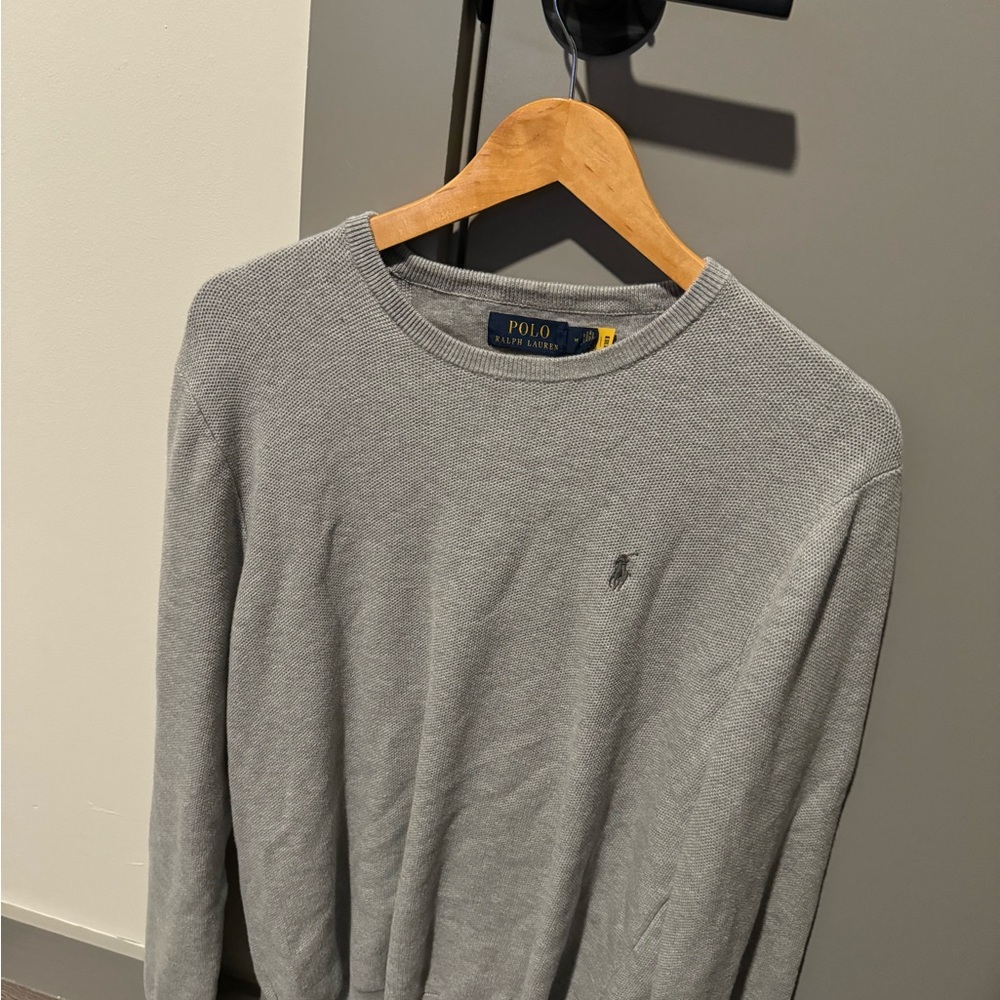 Ralph Lauren Gray Men's Crewneck Sweater
